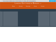 Tablet Screenshot of lgbfirm.com